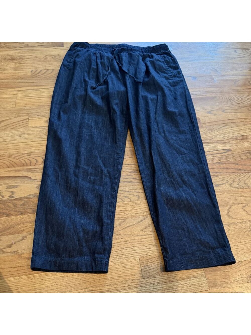 OLD NAVY WOMENS BILLIE STRAIGHT LEG DENIM JOGGER PANTS XL NEW